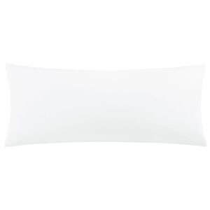 Microfiber Body Pillowcase with Zipper Closure, Orange, Body(20"x54")